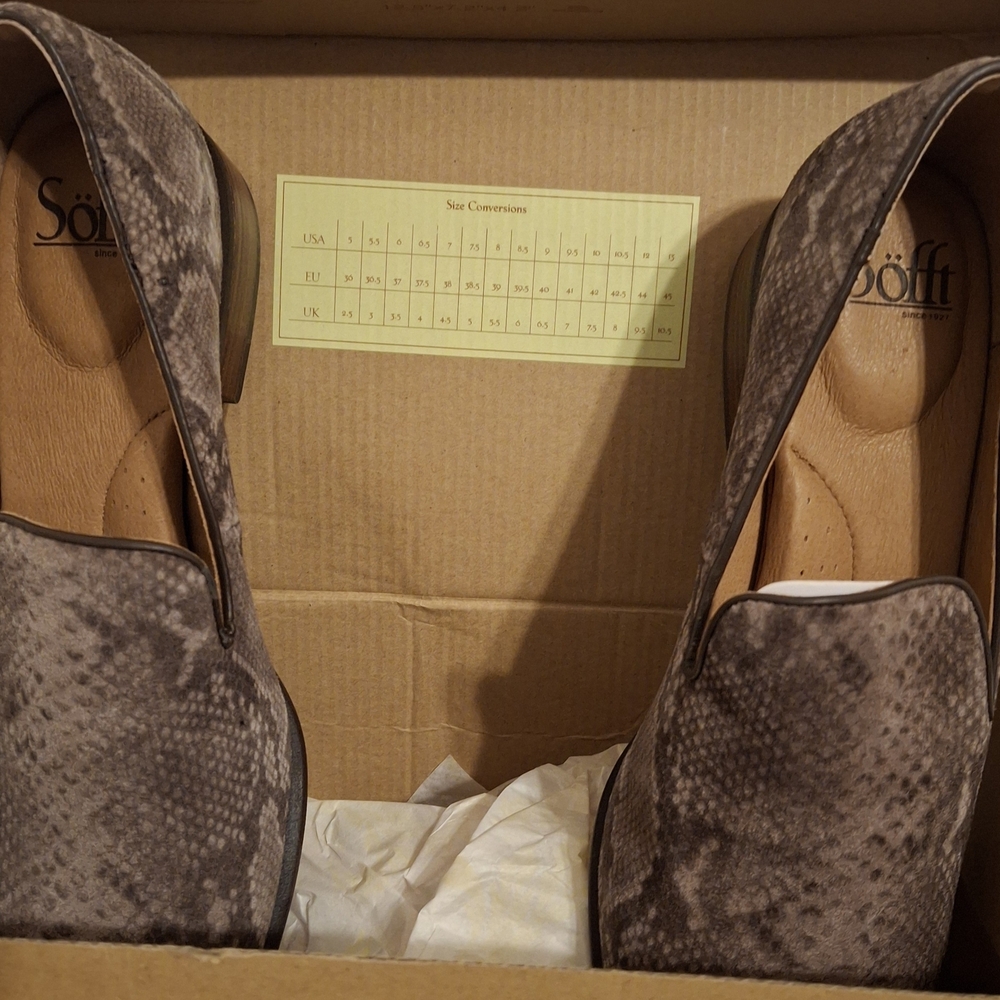 Söfft Snakeskin Patterned Heels(BNWTG